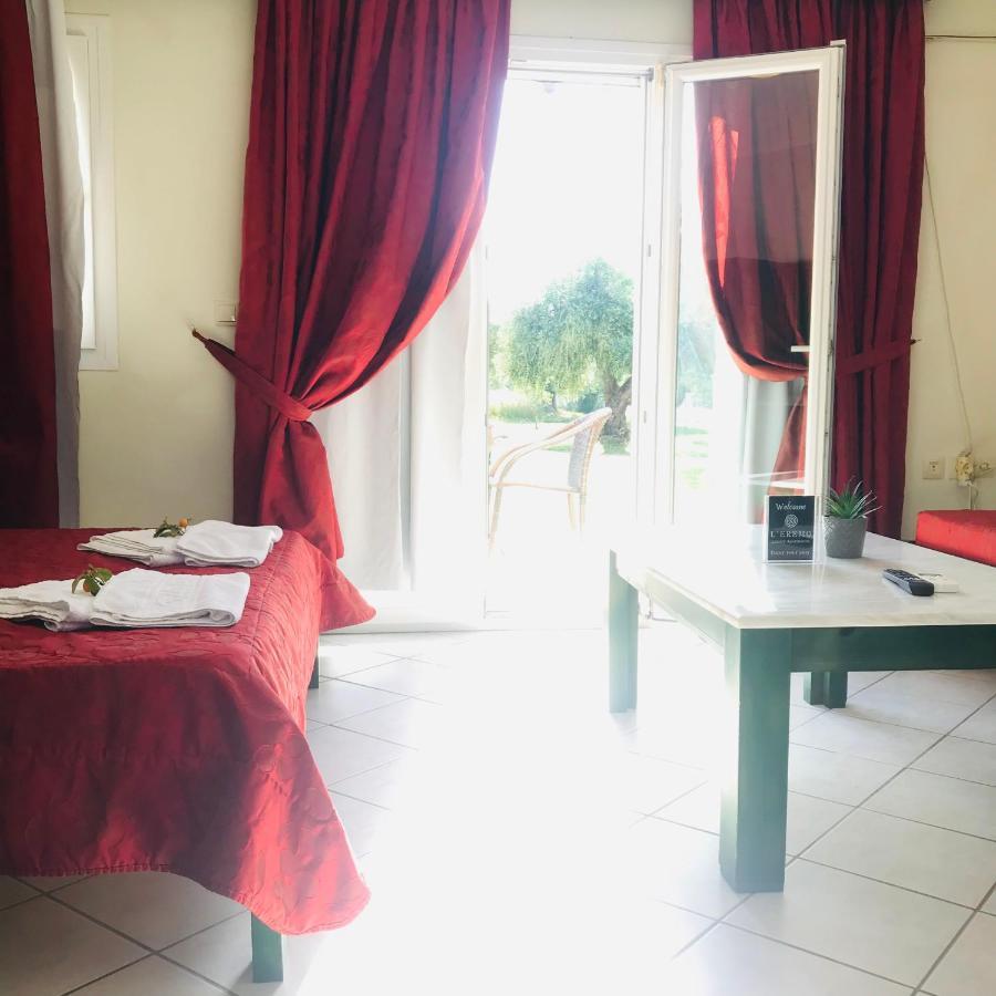 L'Eremo Luxury Studio Ρόδα Εξωτερικό φωτογραφία